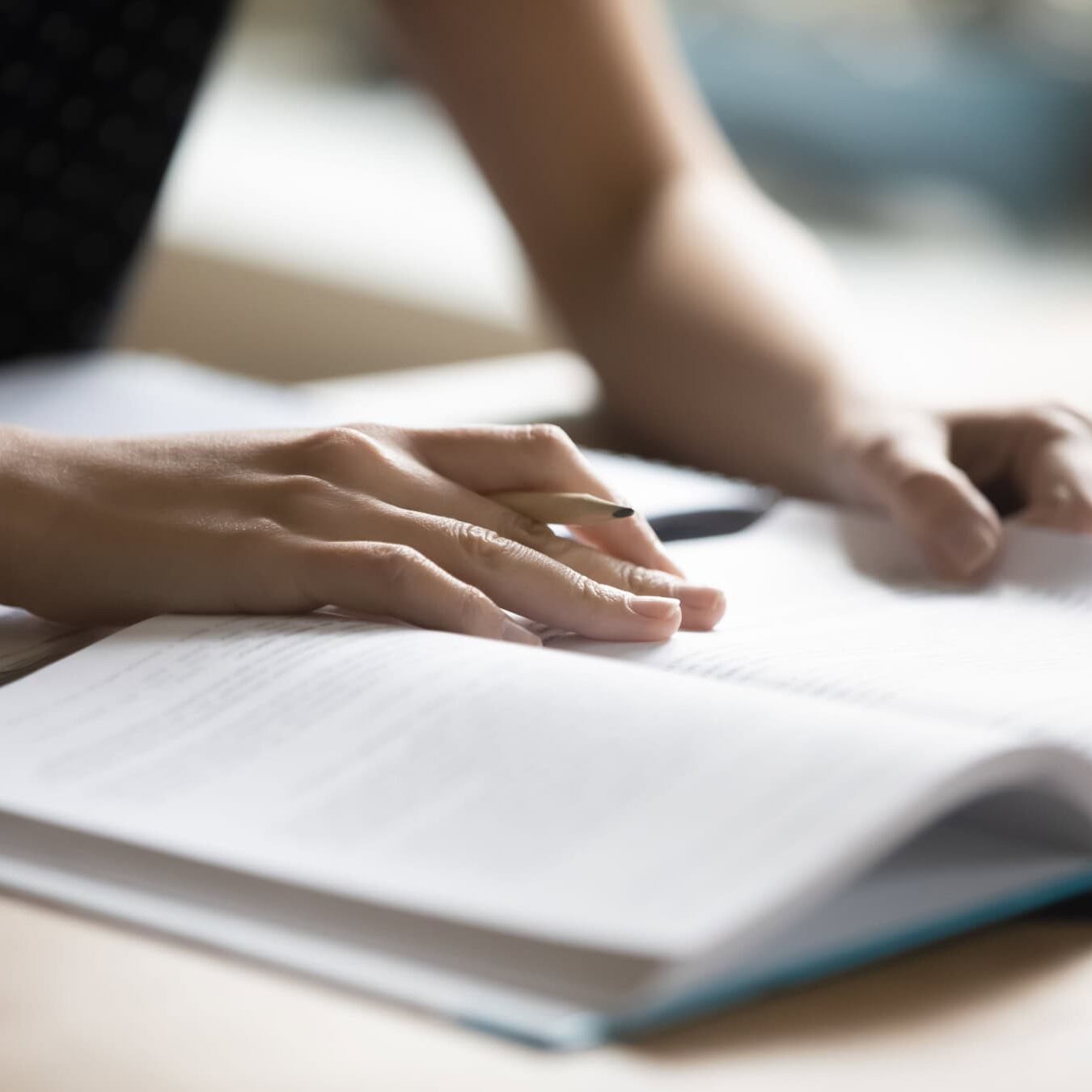 A person is reviewing the methodology for the coaching snapshot surveys