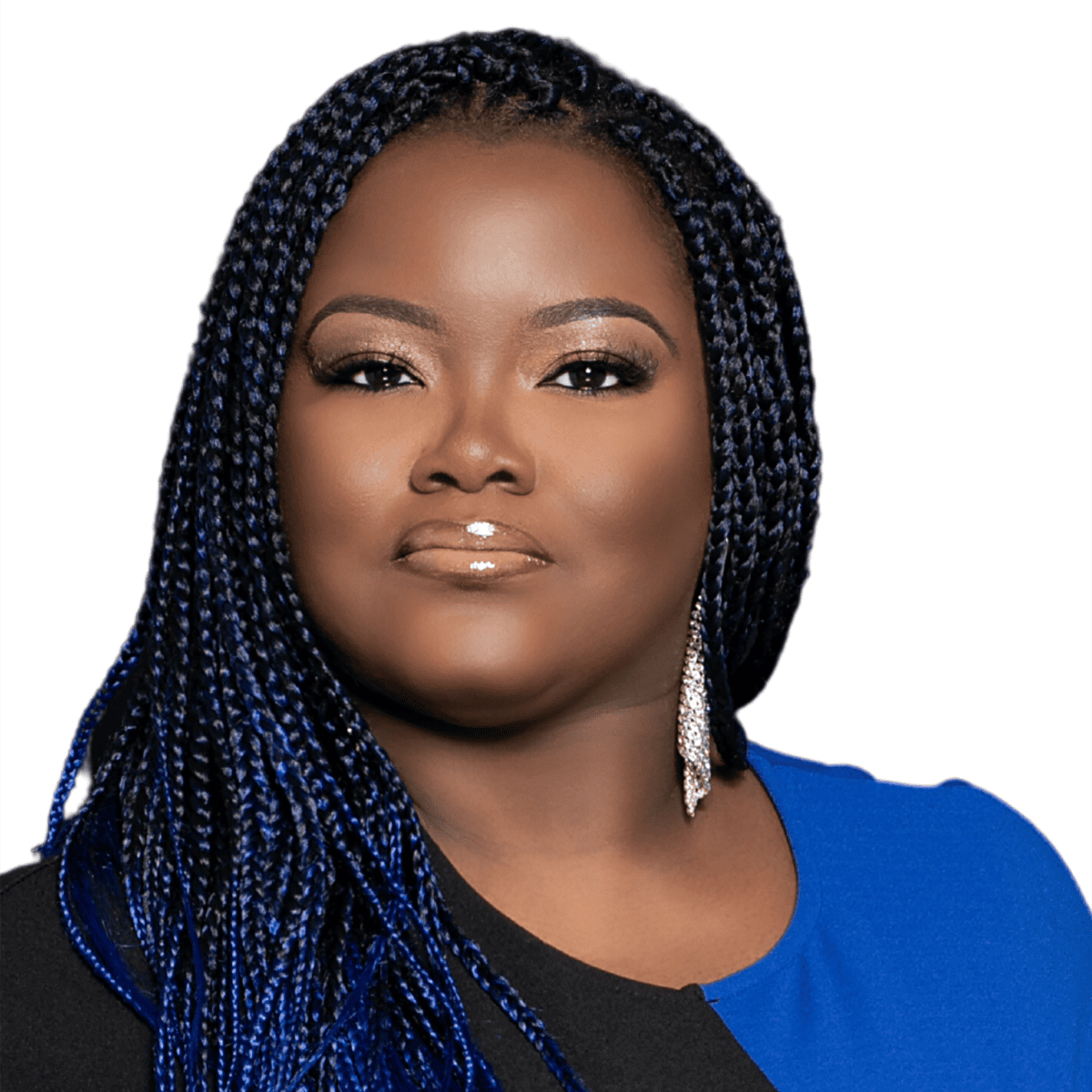 Headshot of Aikyna Finch, vice president of DEIB, author, and facilitator with the International Coaching Federation. Known for diversity, equity, inclusion and belonging.  